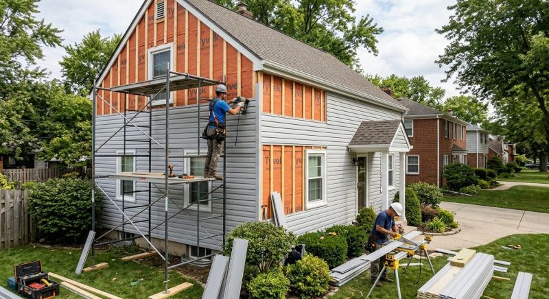 Garage Siding Installation in Danbury, CT